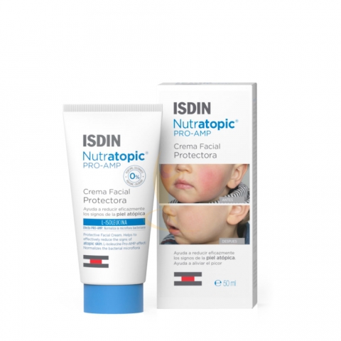 Isdin Nutratopic Pro-amp Crema Viso Specifica Per Pelle Atopica 50 Ml