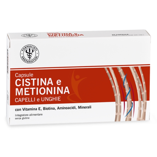 Linea Capelli Unghie Cistina e Metionina Integratore 60 Capsule