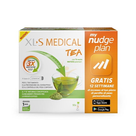 XLS Medical Linea Dispositivi Medici Tea Trattamento Controllo del Peso 90 Buste