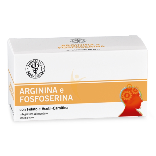 Linea Tonici Multivitaminici Arginina Fosfoserina Integratore Alimentare 10Fiale