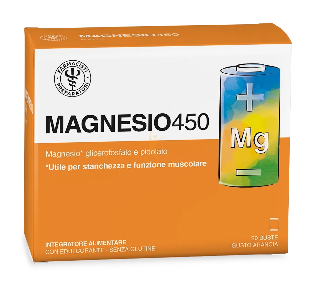 Linea Tonici Multivitaminici Magnesio 450 Integratore 20 Bus