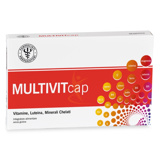 Linea Tonici Multivitaminici Multivitcap Integratore 30 Capsule