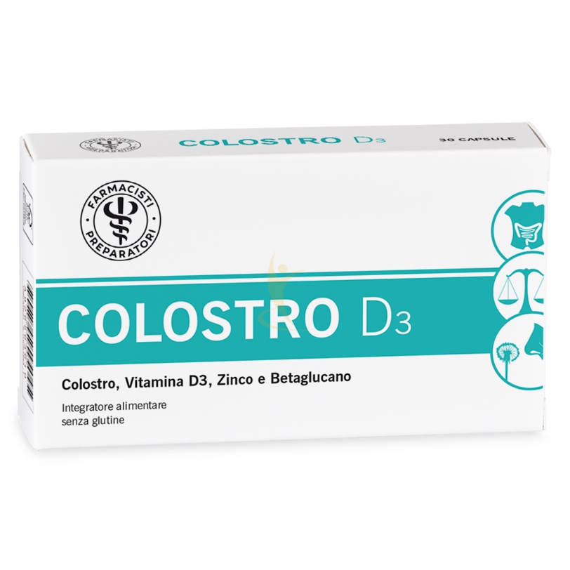Linea Difese Immunitarie Colostro D3 Integratore 30 Capsule