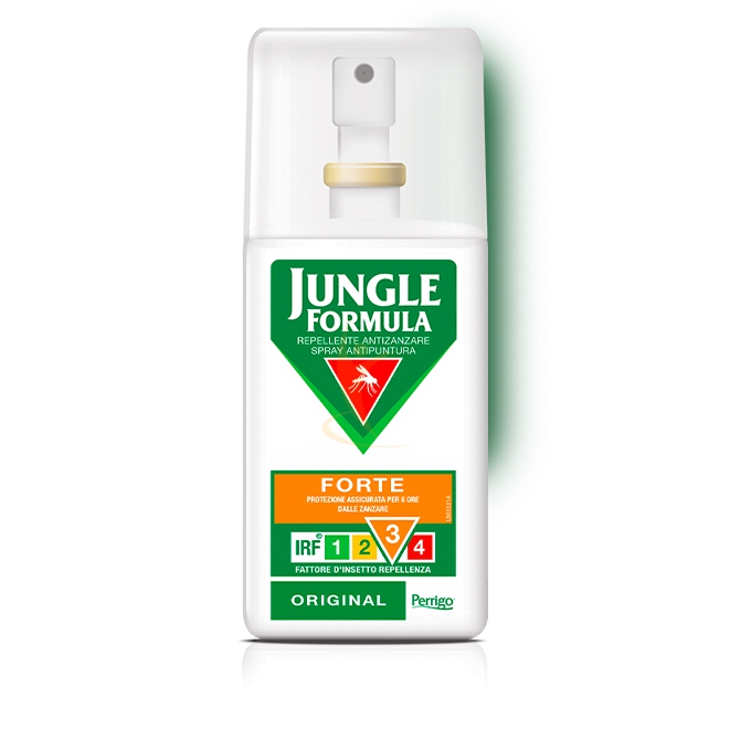 Omega Pharma Linea Anti-Zanzare Jungle Formula Forte Spray Originale 75 ml