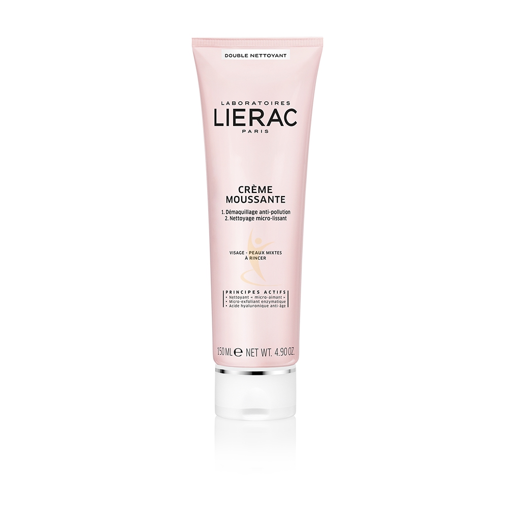 Lierac Linea Double Nettoyant Creme Moussante Mousse Struccante Detergente 150ml