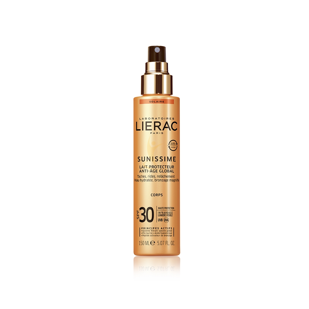 Lierac Linea Sole Sunissime SPF30 Latte Energizzante Anti-Age Global Corpo 150ml