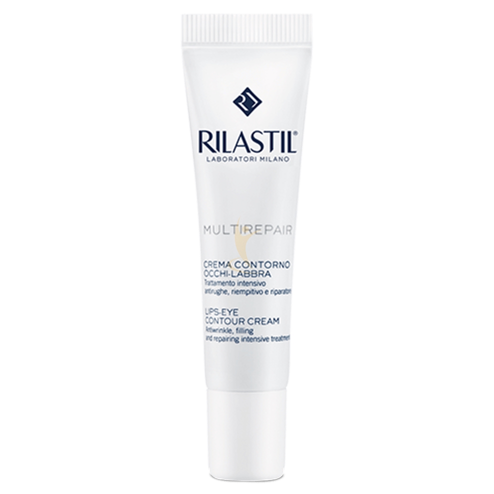 Rilastil Linea Multirepair Crema Contorno Occhi e Labbra Pelli Molto Secche 15ml