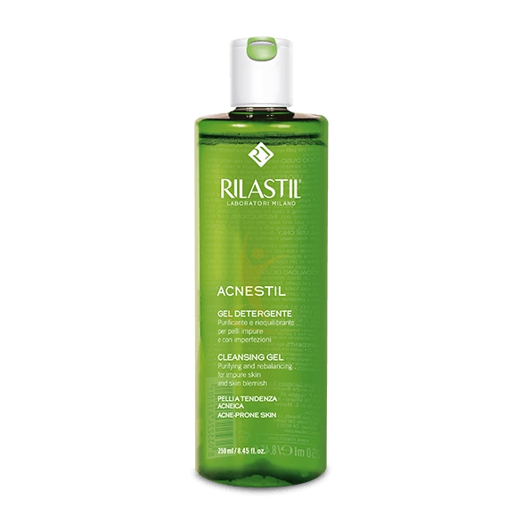 Rilastil Linea Acnestil Gel Detergente Viso Pelli Grasse e Sensibili 400 ml