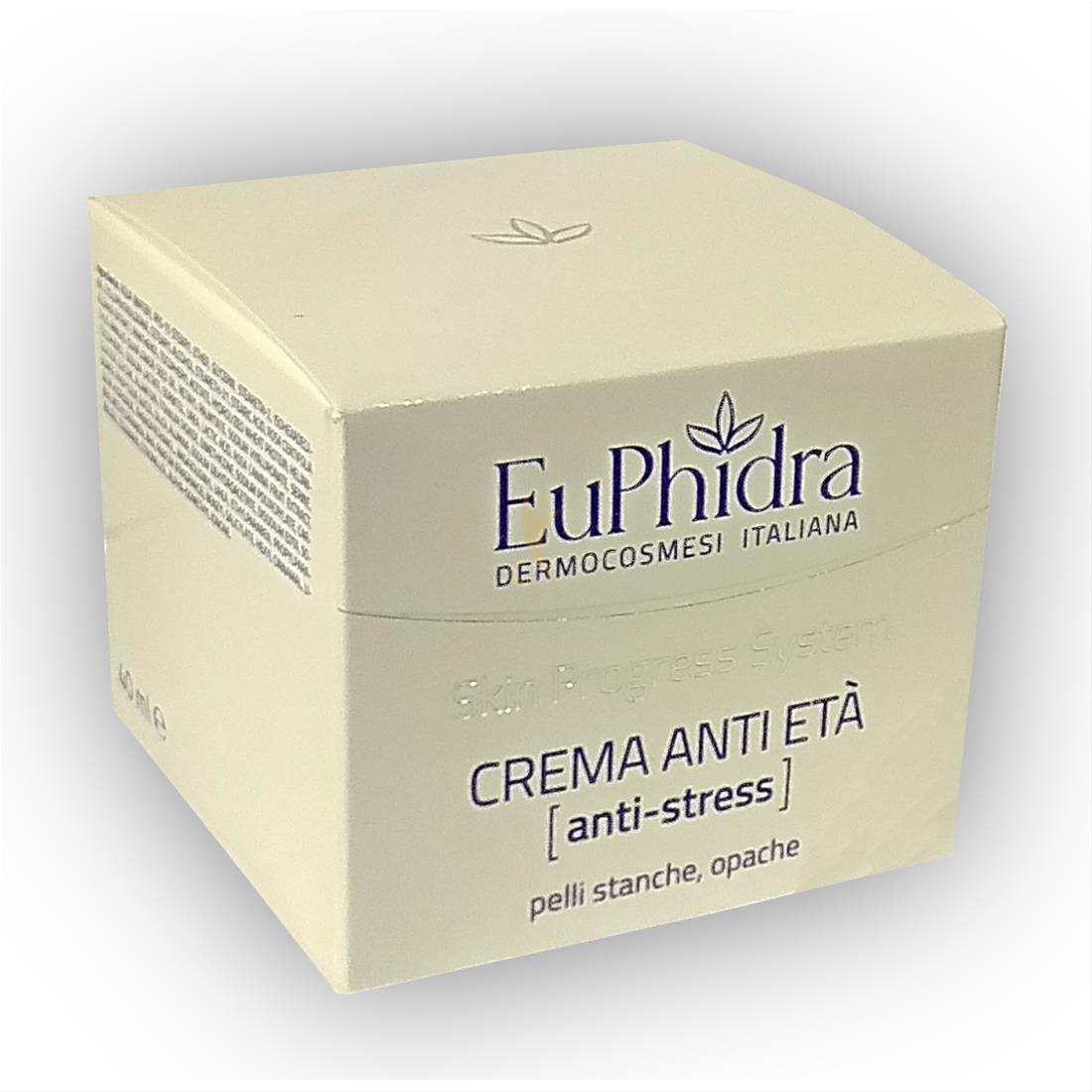 EuPhidra Linea Skin-Progress System Crema Anti-Et Anti-Stress Pelle Stanca 40ml