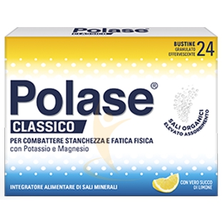 Polase Linea Sali Minerali Integratore Alimentare Granulato 24 Buste Limone Off