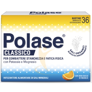 Polase Linea Sali Minerali Integratore Alimentare Granulato 36 Buste Arancia Off