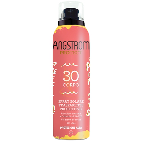 Angstrom Linea Protect 30 Corpo Spray Solare Trasparente 200ml Limited Edition