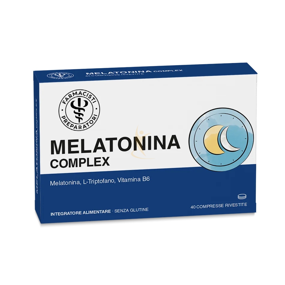 Linea Sonno e Relax Melatonina complex Integratore Alimentare 40 Compresse