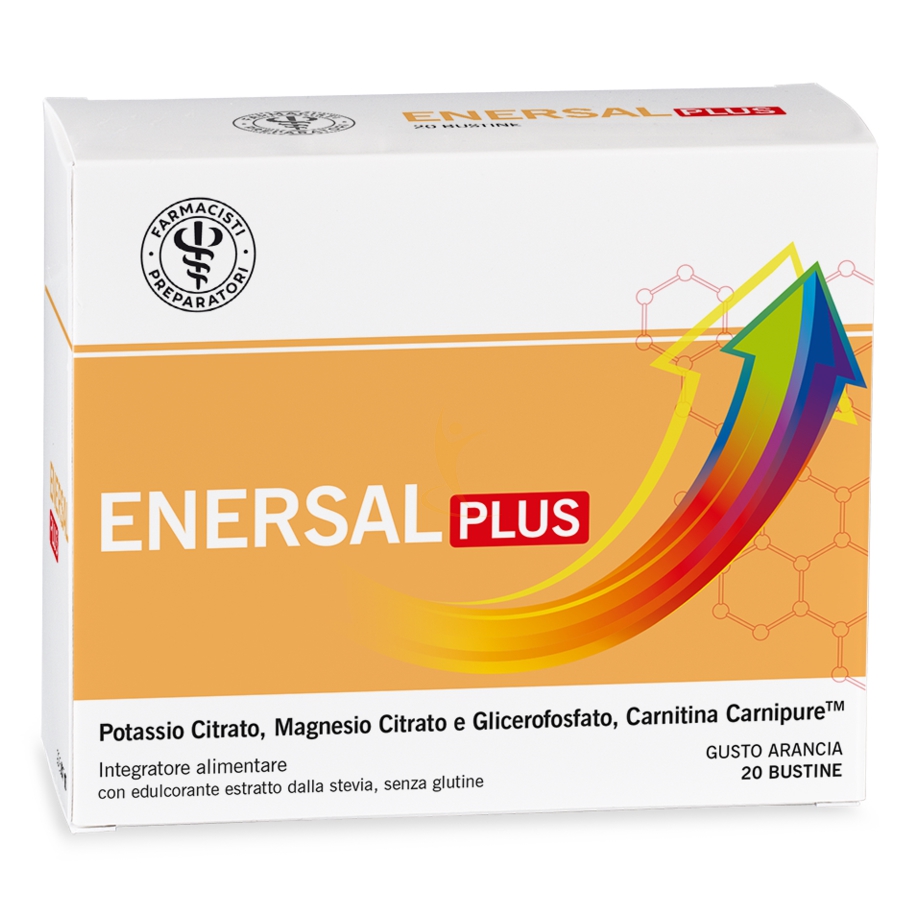 Linea Tonici Multivitaminici ENERSAL PLUS Integratore 20 Buste