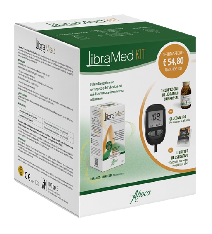 Aboca  Societa' Agricola Libramed 138cpr+glucometro