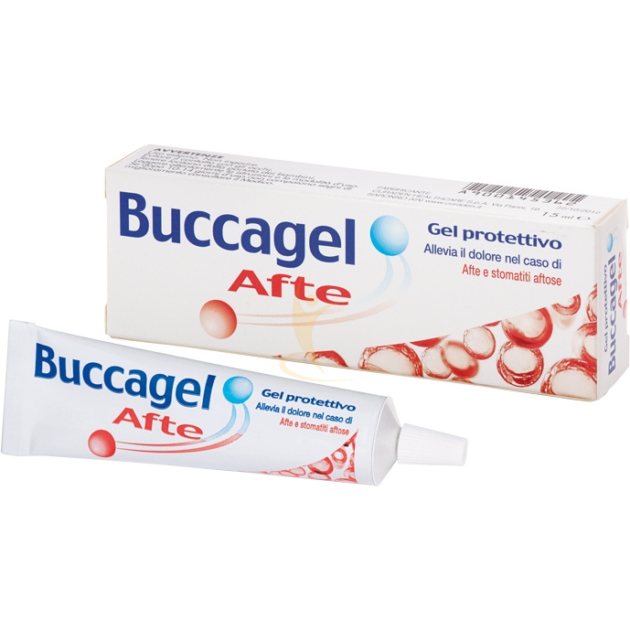 Buccagel Gel Igienizzante Lenitivo Calmante 15 ml