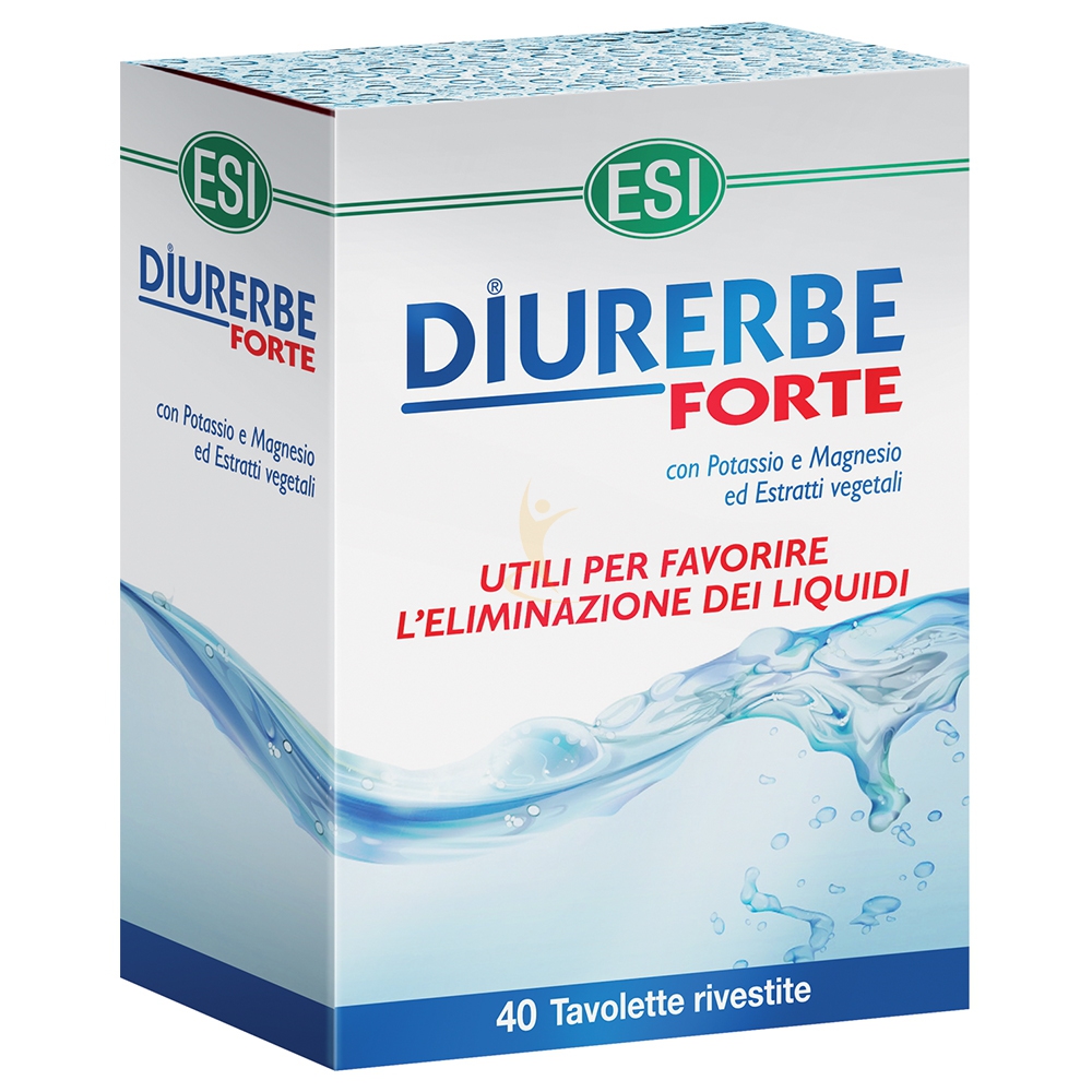 Esi Linea Drenante Depurativa Diurerbe Forte Integratore 40 Tavolette