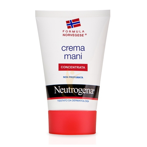 Neutrogena Linea Mani Crema Concentrata Nutriente Senza Profumo 75 ml