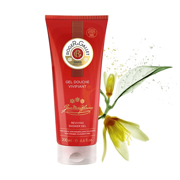 Roger&Gallet Linea Jean Marie Farina Rinfrescante Doccia Crema Profumato 200 ml