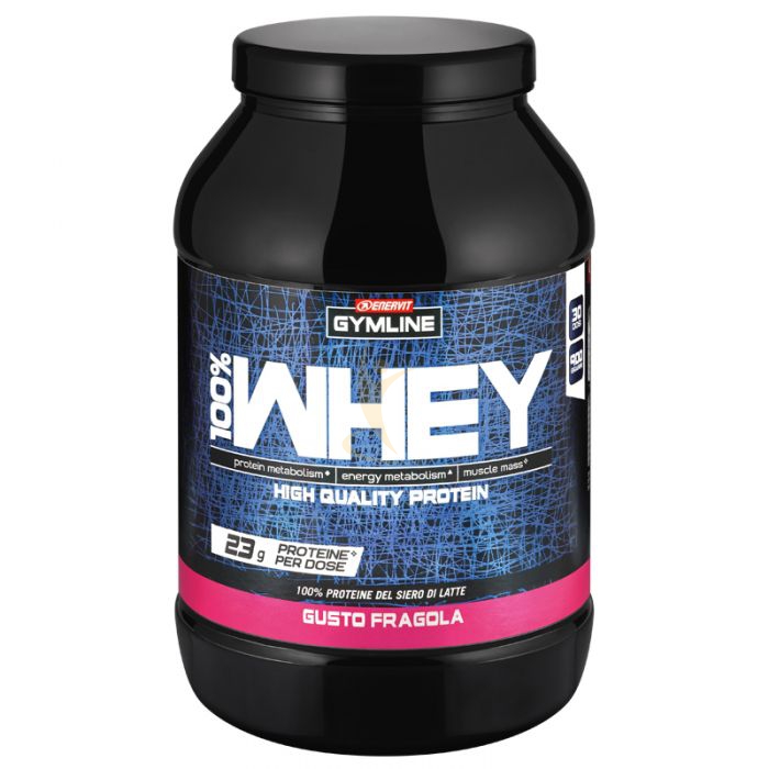 Enervit Linea Gymline 100% Whey Concentrate Fragola 900 G