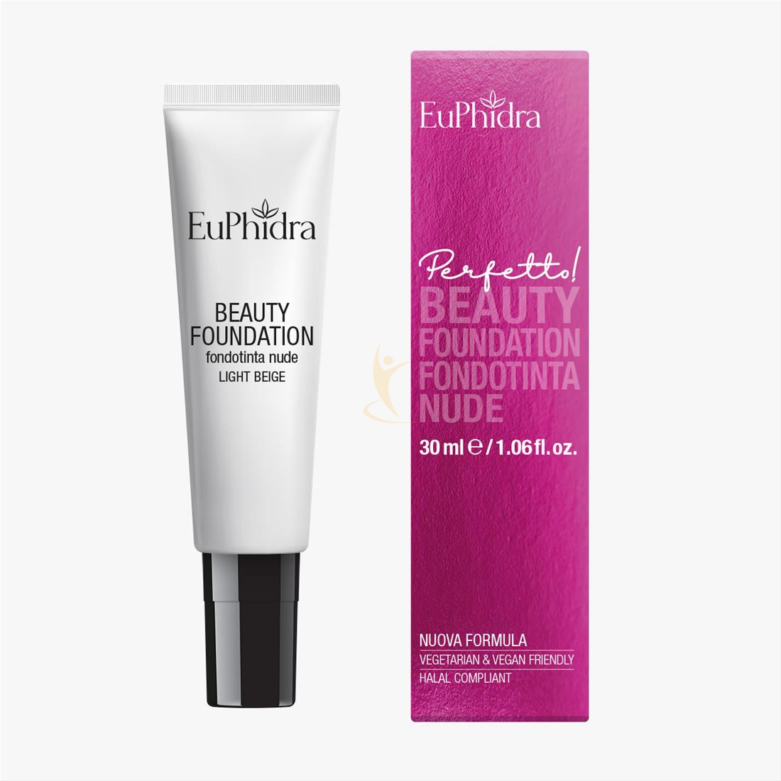 Euphidra linea Perfetto Fondotinta Beauty Found Nude Light Beige 30 Ml