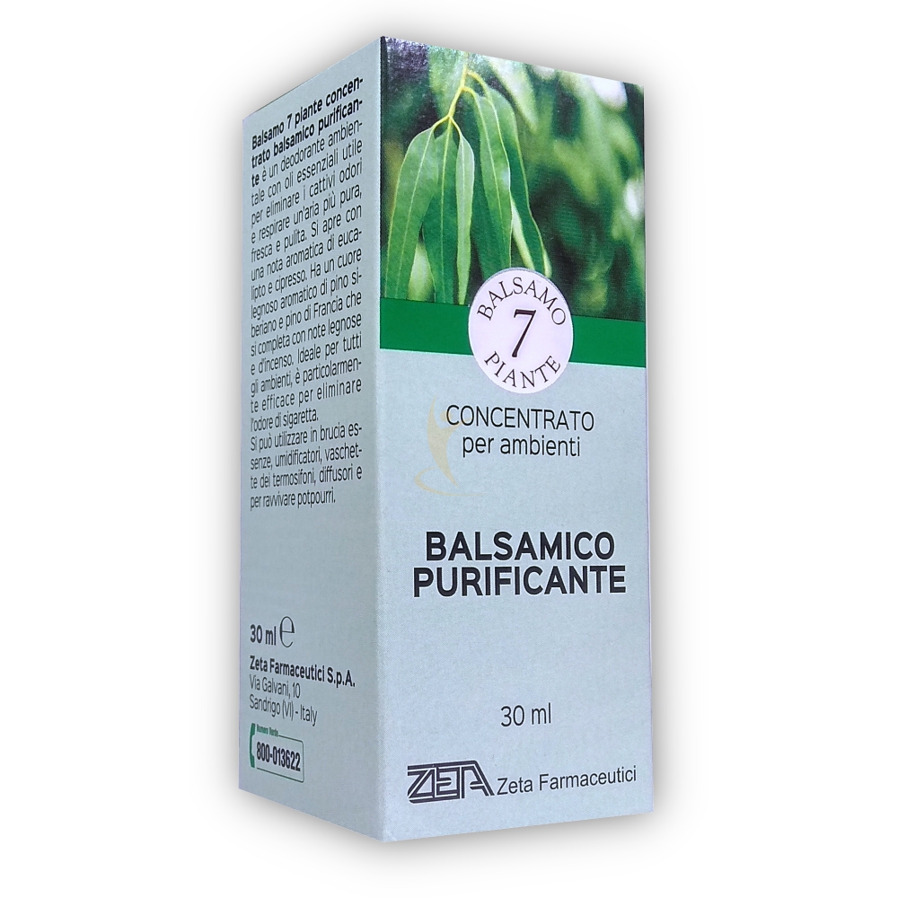 Zeta Farmaceutici Essenza Balsamica 7 Piante Concentrato Purificante 30 Ml