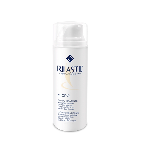 Rilastil Linea Micr� Fluido Idratante Protettivo Anti-Rughe Vitaminico 50 ml