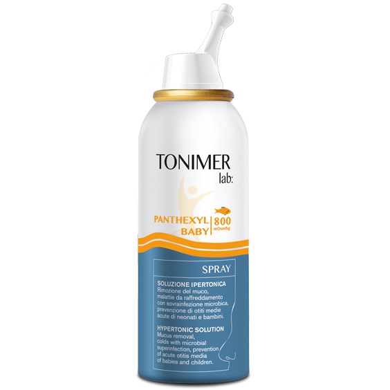 Tonimer Lab Panthexyl Baby 800 mOsm/kg Spray Soluzione Ipertonica 100 Ml