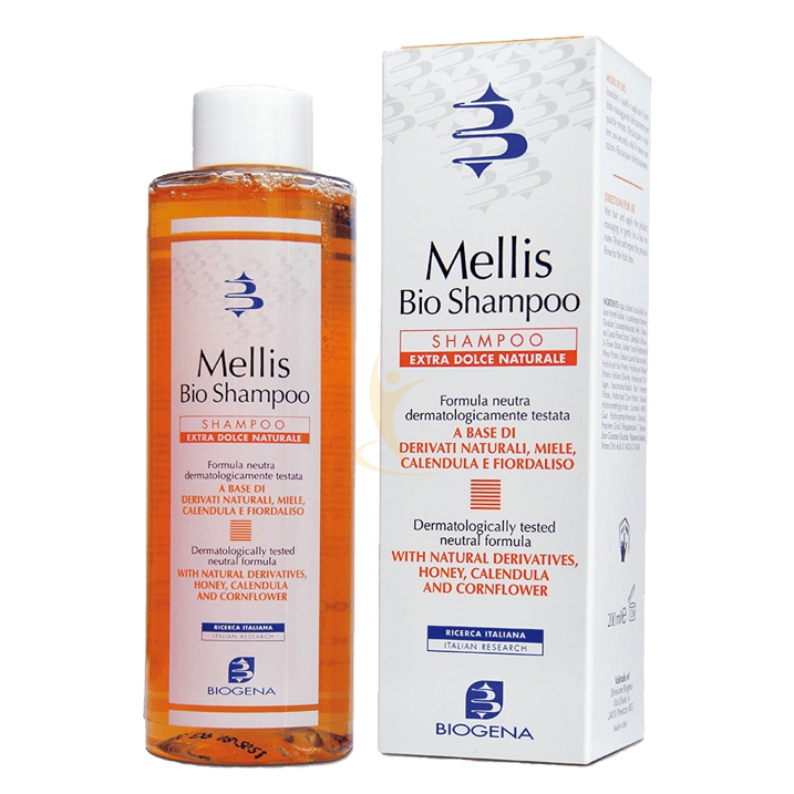 Biogena Linea Capelli Mellis Shampoo Delicato Ristrutturante Rigenerante 200 ml