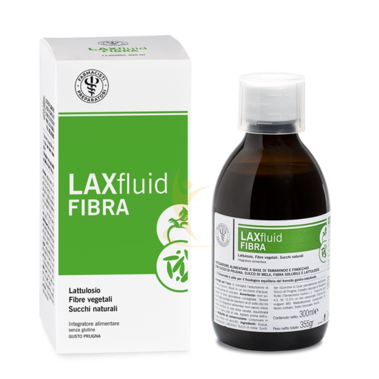 Linea Digestione e Regolarit� LAXfluid Fibra Integratore Sciroppo 300 ml