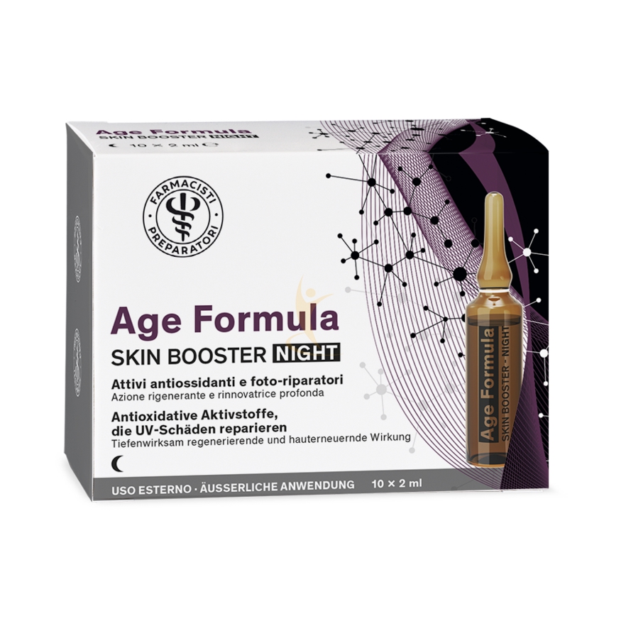 Linea Antiet Age Formuls Skin Booster Night 10 Ampolle 2 Ml