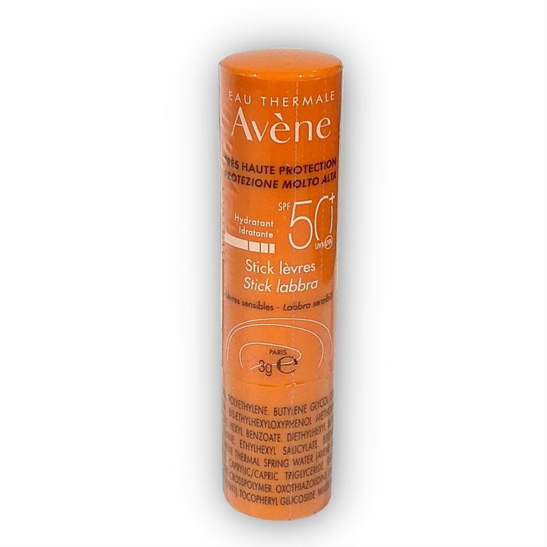 Avene linea Solare Stick Labbra SPF50+ Nuova Formula 3 G