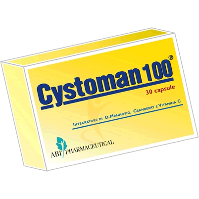 ABI Pharmaceutical Linea Benessere Urinario Cystoman 100 Integratore 30 Capsule
