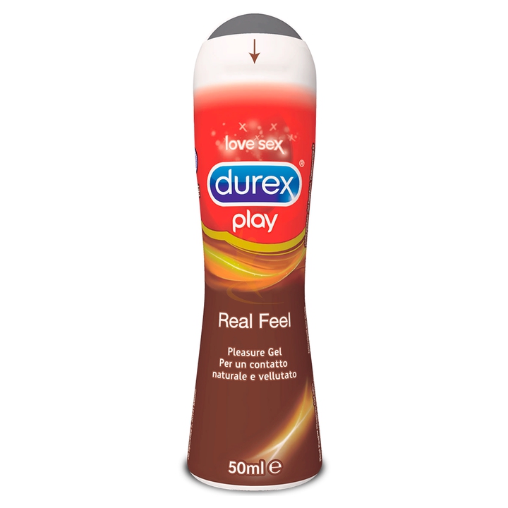 Durex Linea Lubrificanti Real Feel Gel Lubrificante Benessere Coppia 50 ml