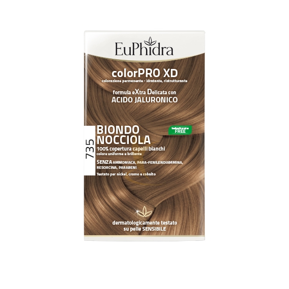 EuPhidra Linea ColorPRO XD Colorazione Extra-Delixata 735 Biondo Nocciola