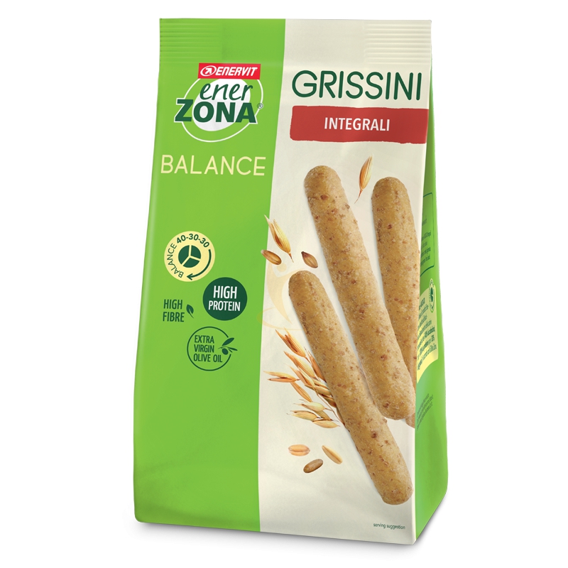 Enervit Enerzona Grissino Integrale 100 G 4 porzioni da 25 gr