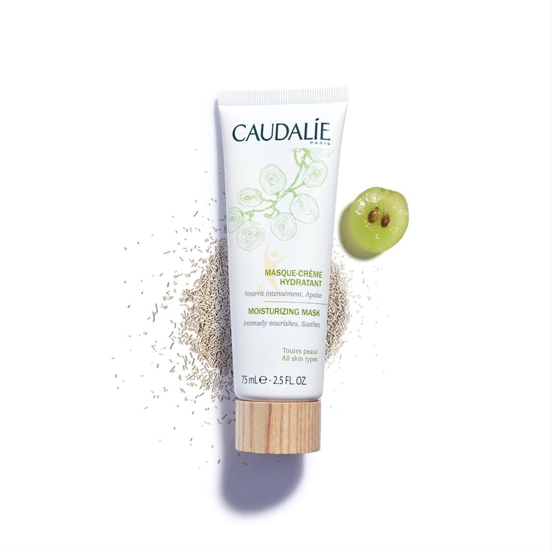Caudalie Linea Detersione e Cura Viso Maschera Crema Idratante Lenitiva 75 ml