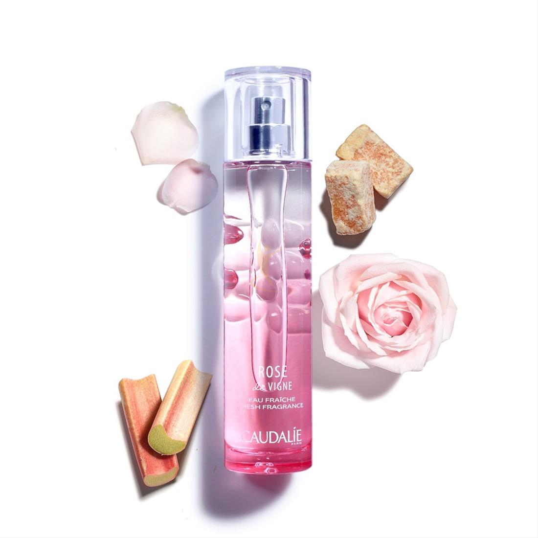 Caudalie Linea Rose De Vigne Frizzante Leggera Fresca Acqua Profumata 50 ml