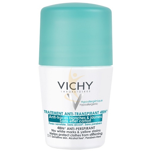 Vichy Linea Deo Anti-Traspirante Deodorante Roll-on con Sali Di Alluminio 50 ml