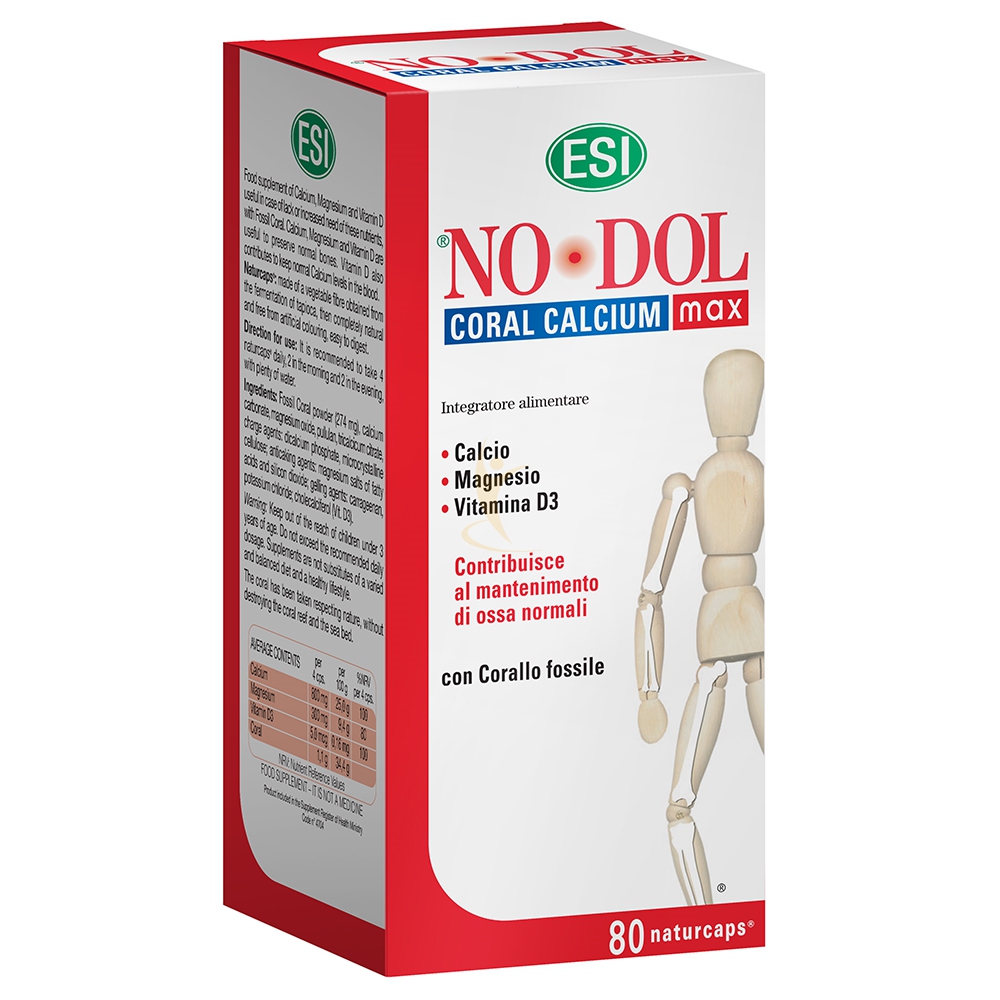 Esi Linea Benessere No Dol Coral Calcium Max 80 Capsule