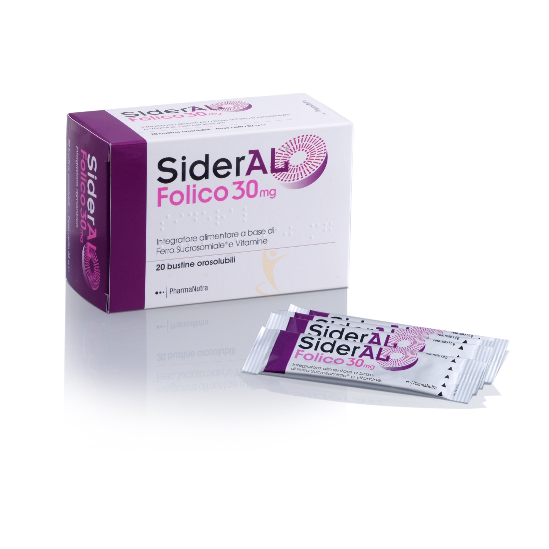 Pharmanutra Sideral Folico 30 Mg 20 Bustine Orosolubili