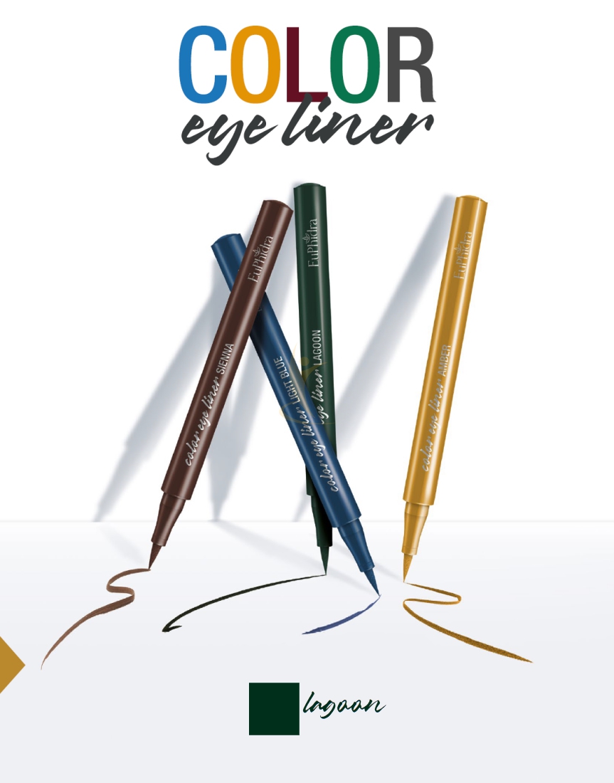 Euphidra Linea Make Up Color Eye Liner Colore Lagoon