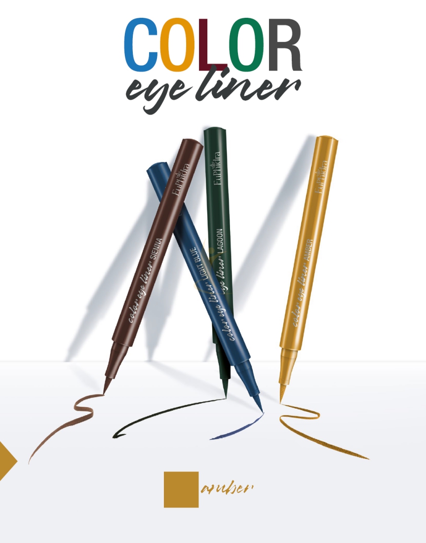 Euphidra Linea Make Up Color Eye Liner Colore Amber