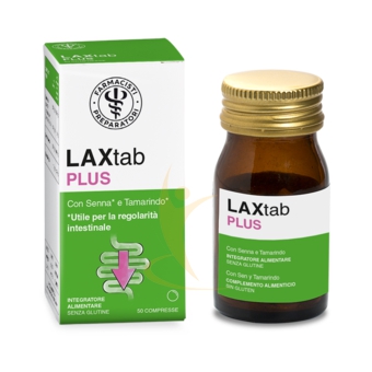 Linea Intestino Sano LAXtab Plus Integratore Alimentare 50 Compresse