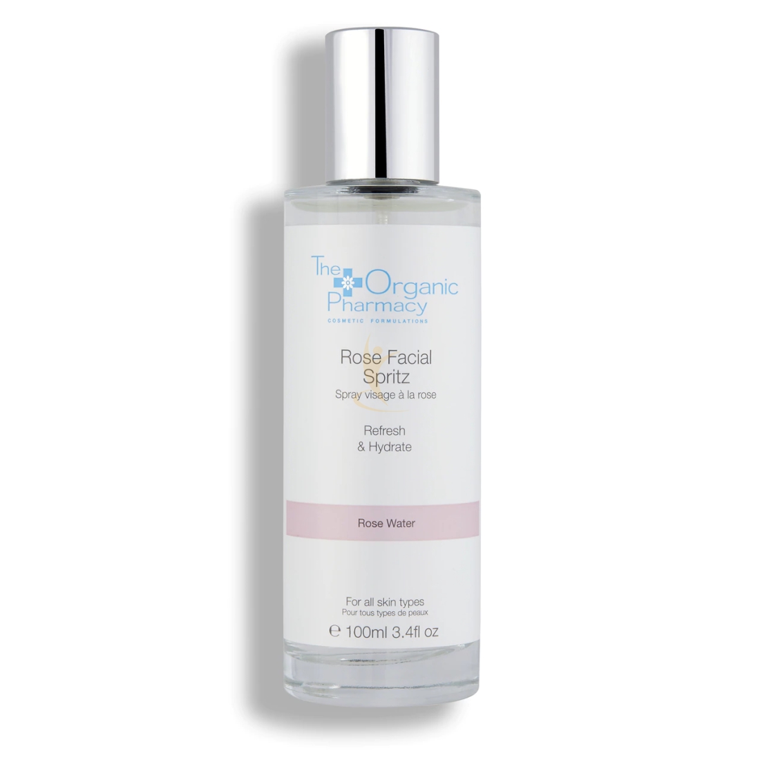 The Organic Pharmacy Rose Facial Spritz Toner 100 Ml