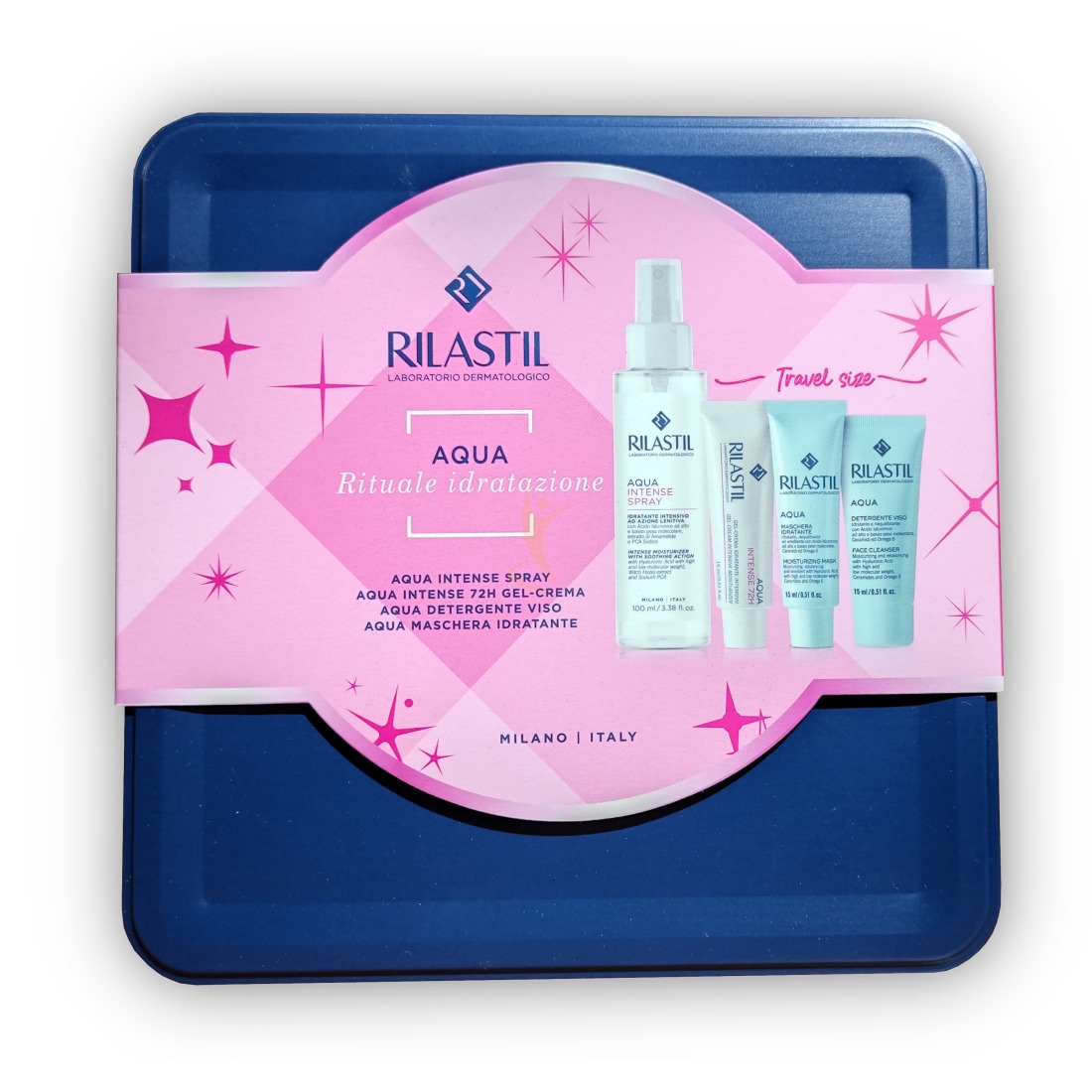 Rilastil Cofanetto Natale Linea Aqua Rituale Idratazione