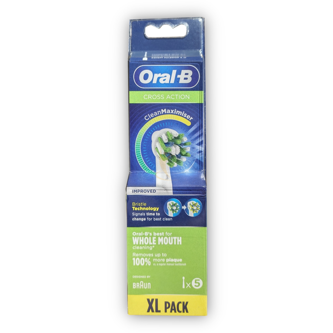 Oralb Refill Testine Di Ricambio CrossAction Formato XL Da 5 Testine
