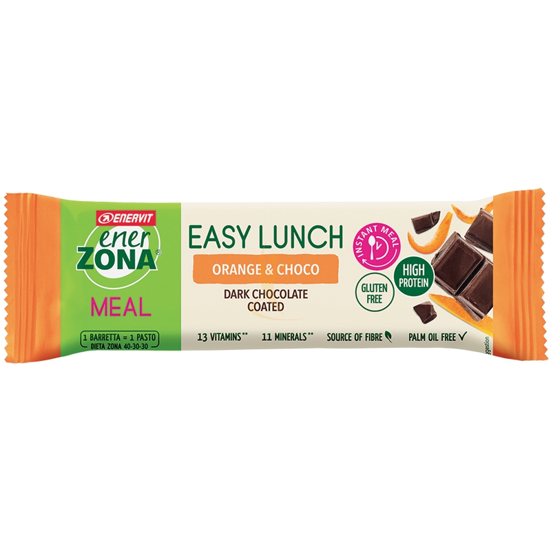 EnerZona Linea Alimentazione Dieta a ZONA Easy Lunch Orange&choco 58 G