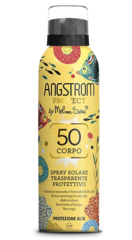 Angstrom Linea Protect 50 Corpo Spray Solare Trasparente 150 Ml