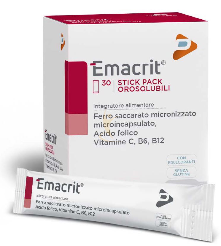 Pharma Line Emacrit Orosolubile 30 Stick Pack